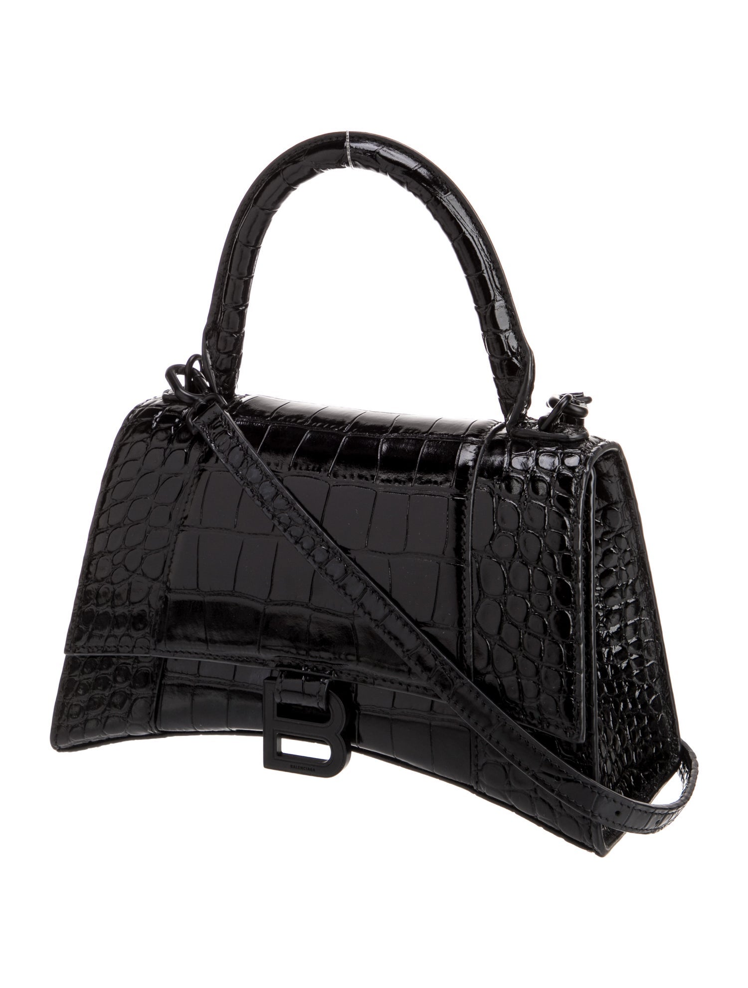 Balenciaga Embossed Leather Hourglass Small